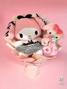 SANRIO PLUSH KAWAII BOUQUET My Melody Licensed Anniversary Birthday Bridesmaids