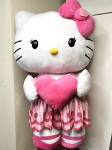 RARE Hello Kitty 22” Standing Plush Valentines Day Ballerina Door Greeter Ballet