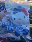 Dodgers Hello Kitty Los Angeles Plush Doll 2024 50TH In Hand