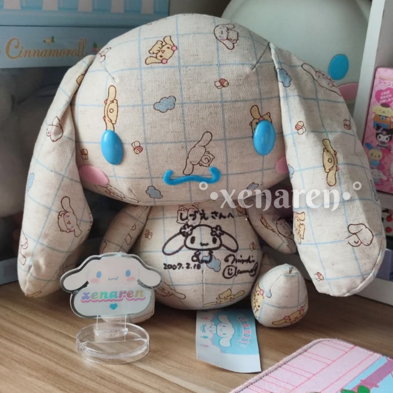 RARE Vintage Sanrio Cinnamoroll Plush Signed By Miyuki Okumura-Send Me An Offer!