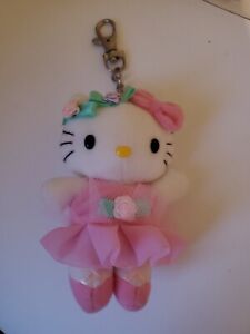 2002 Hello Kitty Sanrio Ballerina NAKAJIMA PINK Keychain