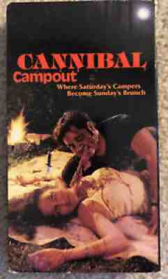 Cannibal Campout VHS Cult Classic Horror Movie Rare