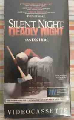 Silent Night Deadly Night, Poltergeist, Poltergeist 2, Back To The Future Vhs