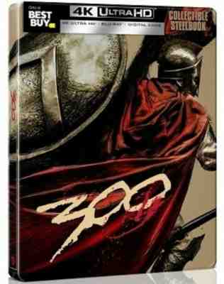 300 (2006) 4K Steelbook Best Buy NEW OOP