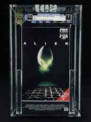 VHS Alien [MAG 88] 8.5-9.0 *DOUBLE MINT HIGHEST POP 1* 1984 CBS/FOX Early Seal