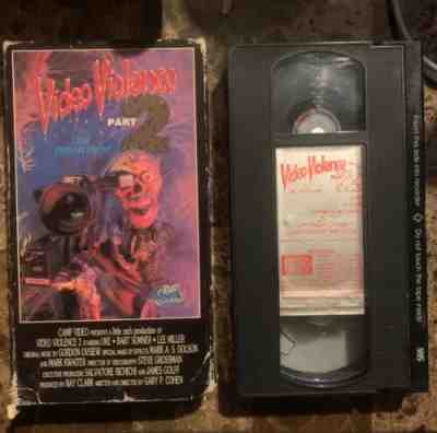 Video Violence 2 VHS, RARE, Gory, Horror Movie