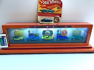 Custom Camaro Hotwheels Redline With Display case and Blister pack Camaro 1967