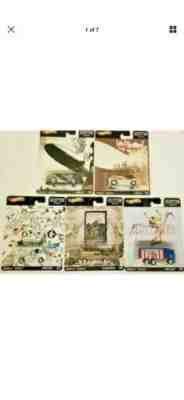 HOT WHEELS 2020 POP CULTURE LED - ZEPPELIN COMPLETE 5 CAR SET