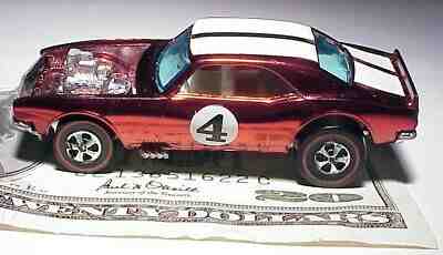 Hot Wheels 100% Original Red Over Chrome Redline Heavy Chevy Extremly Rare Mint-