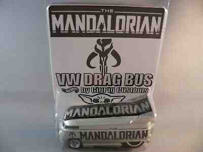 THE MANDALORIAN VW DRAG BUS GigPig Customs Hot Wheels Star Wars Baby Yoda Mando