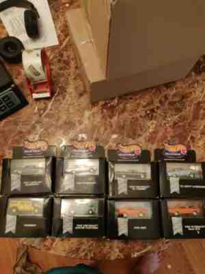 Hot wheels Collectables 8 Car Set Limited Edition  1998 seeedhjd