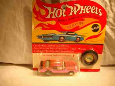 Hot Wheels Redline 1971 Olds 442 lite pink in the blister pack