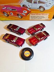 Vintage Hot Wheels Redline OLDS 442 LOT ROSE RED MAGENTA VHTF!