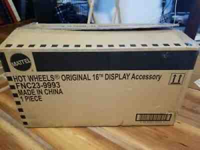 2018 Hot Wheels RLC Original 16 Display 50th - EMPTY - NO CARS-REPLICA #542/1500