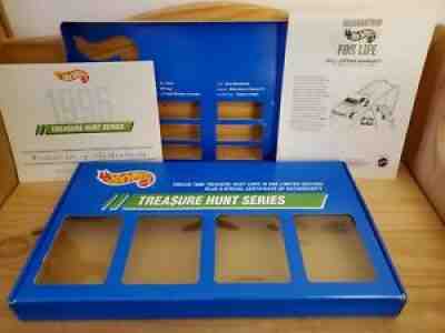 1995 Hot Wheels Treasure Hunt JC Penney Empty Box Cert of Authenticity