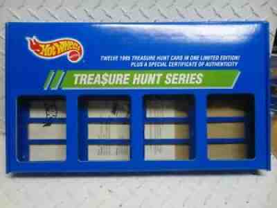 Hot Wheels 1995 Treasure Hunt Empty Factory Set Box w/Shipper Box & COA