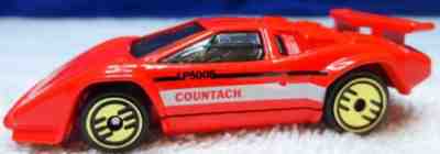 HOT WHEELS HUNT (1) 1994 LAMBORGHINI COUNTACH W/ PAINT ERRORS & GUH (MOXLNC)