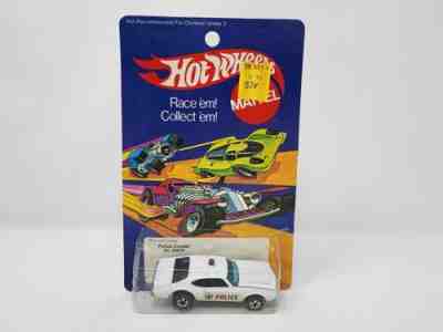 HOT WHEELS REDLINE POLICE CRUISER 1973 BLUE CARD STILL IN ORIGNAL PACKAGE!!