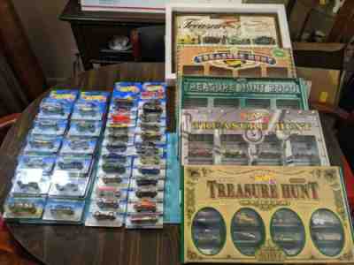 Hot Wheels Treasure Hunt Sets 1995 1996 1997 1998 1999 2000 2001 2002Â 