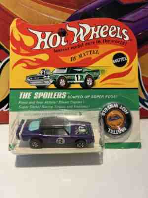 STUNNING HOT WHEELS REDLINE KING KUDA PURPLE BLACK ROOF! VHTF Rare Blisterpack!