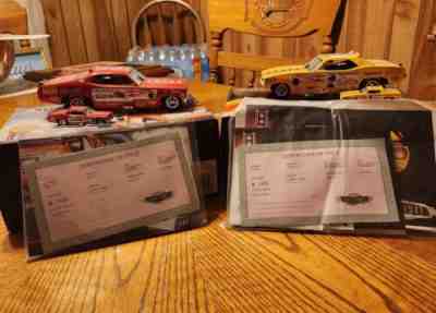 Â DON PRUDHOMME AND TOM MCEWEN NHRA FUNNY CAR HOT WHEELS LEGEND SERIES 1/24 SCALE