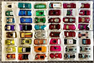 Vintage Hot Wheels Redline 48 Car Lot With Case Minty LOOK!