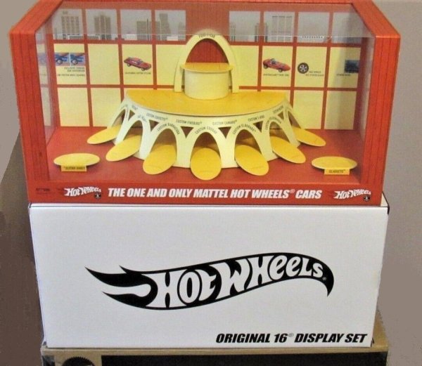 Hot Wheels Redlines RLC HWC Original 16 Empty Display Set. 1 of 1500