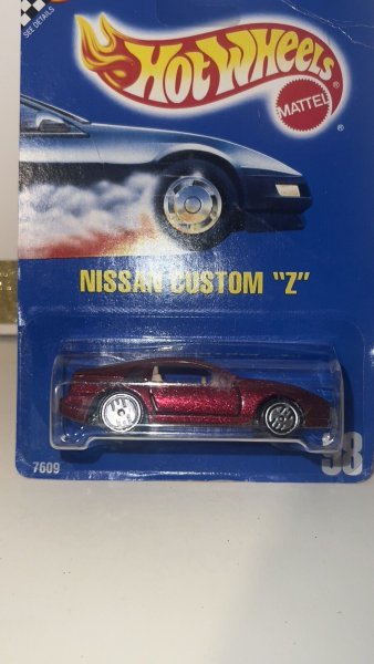 1988 HOT WHEELS NISSAN CUSTOM Z CARD 98