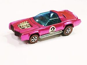 HOT WHEELS RED LINE SUGAR CADDY STUNNING RARE PINK w DARK INT NEAR MINT