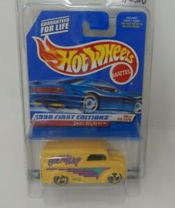 Hot Wheels 1998 First Editions Dairy Delivery Yellow Got Milk Custom In Blister