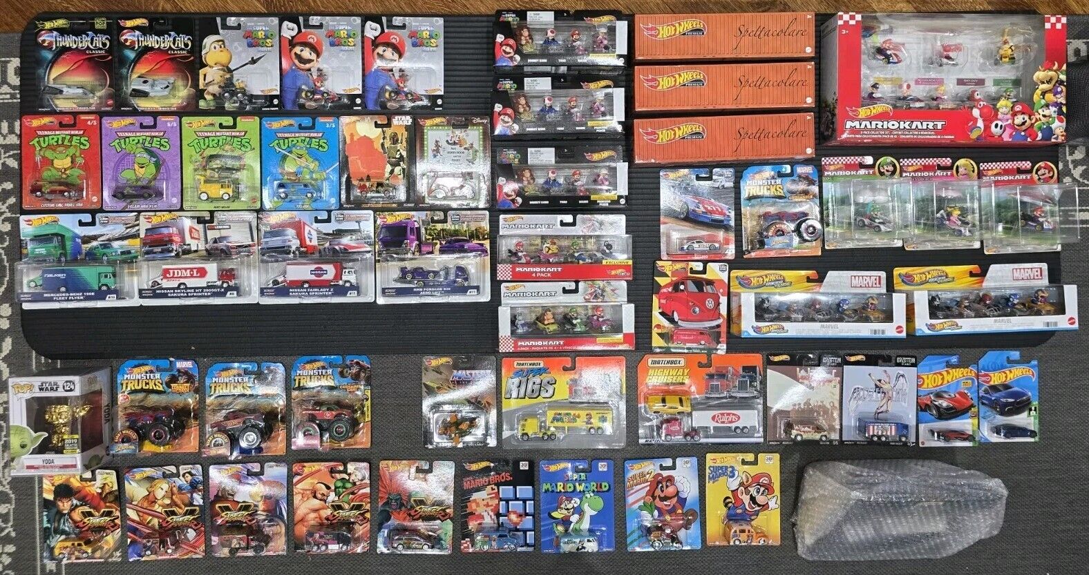 MATCHBOX HOT WHEELS PREMIUM CAR CULTURE RWB PORSCHE 930 SUPER MARIO 64 KART LOT