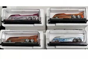 (6) Kustomcity EVO Drag Buses (1 has No Box) & Hot Wheels Drag Bus & VW Fastback