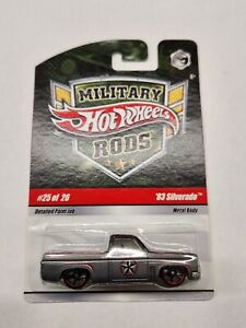 Hot Wheels Military Rods 83 Silverado 25 of 26