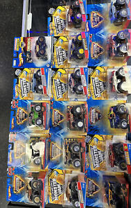 MONSTER JAM HOT WHEELS HUGE LOT OF 17 SIGNED AUTOGRAPHED DIE CAST Monster Trucks