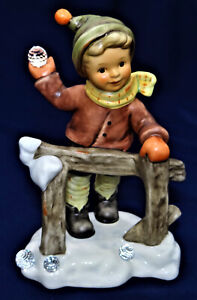 Hummel figurine Wintertime Duet, original MI Hummel Collection, gift-boxed  - Hummel figurines - Nr. KI 02-134-10-4