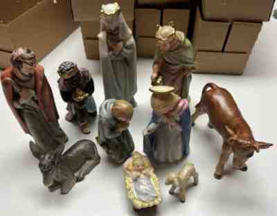 Rare! Vintage 1963 W. Goebel W Germany HX323 Nativity set