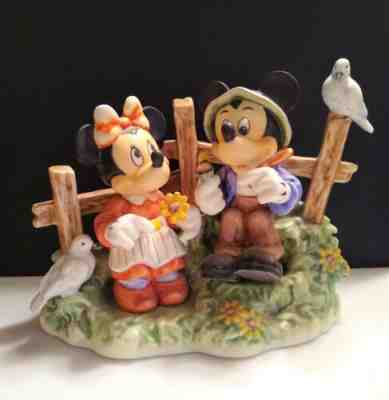GOEBEL DISNEY MICKEY MINNIE MOUSE AS HUMMEL FIRST LOVE TMK6 LE 337/750 MINT RARE