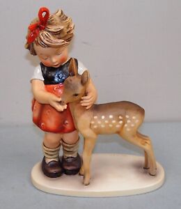 Hummel girl with 2025 fawn