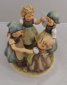 Hummel Ring Around The Rosie 348 Figurine TMK 3 W. Goebel Orslau 1957 Germany