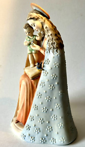 Hummel Goebel Figurine Flower Madonna & Child, 10/1  Crown Mark Artist Initials