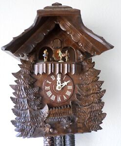 Hummel figurine 2025 with cuckoo clock