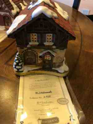 12 Hummel Hawthorne Bavarian Holiday Village Houses