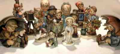 14 Pc Hummel Goebel Figurine Lot 99 Cents Great Estate Find No Reserve WOW!