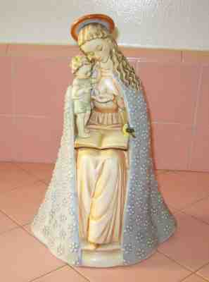 1950s Hummel Madonna Child Flower Bird 11