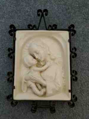 Hummel 48/2 Madonna Plaque TMK 3, Large White VERY RARE