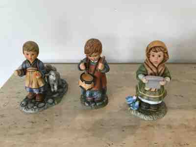 Berta Hummel Nativity  Goebel Set of Three #33526 Estate Find Opened for Picture