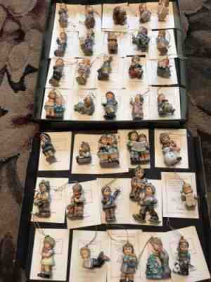 Berta hummel christmas Ornaments 2000-ALL 36 sets In Original Box