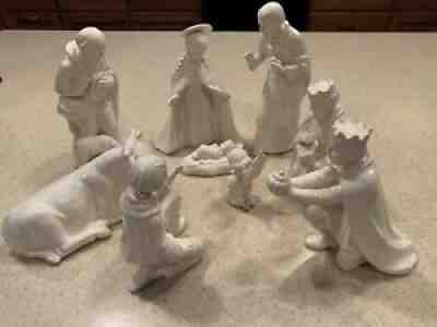 Hummel Goebel NATIVITY SET 9Pieces WHITE 1951