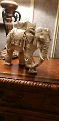 Goebel Nativity Elephant White Bisque Excellent Condition Hummel Old Collection