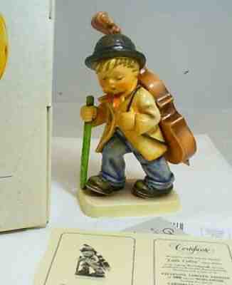 HUMMEL LITTLE CELLIST, Extremely Rare Caribbean Edition, larger size, 7.25